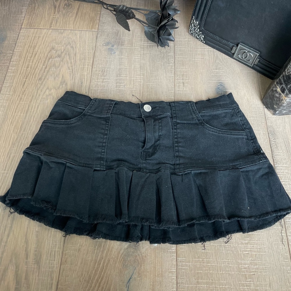 Black Mini Skirt